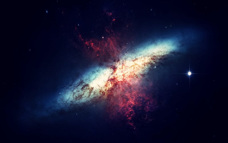 Cosmic Table Centerpieces